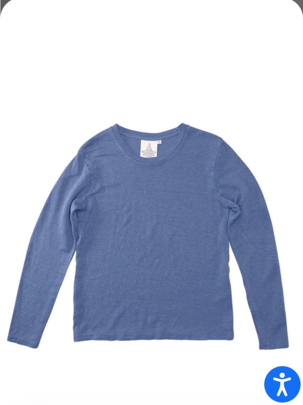 Jungmaven Bishop Long Sleeve Tee - Wisteria - Picture 5 of 10